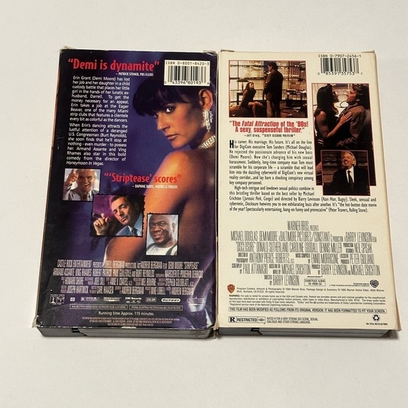 Set of 2 Demi Moore VHS Movies - Picture 2 of 4